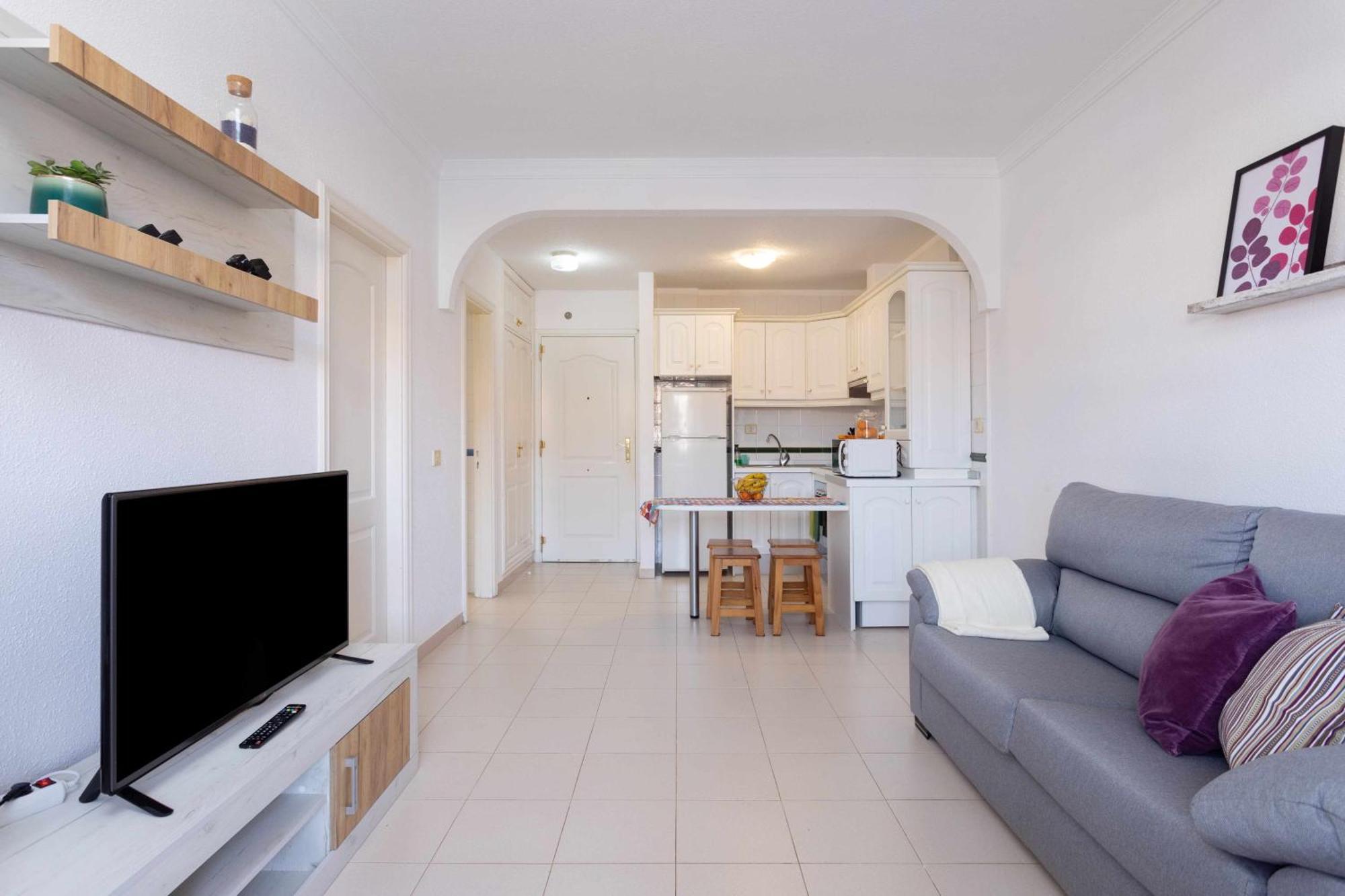 Agradable Piso Con Piscina & Playa Terraza Y Wifi Appartement Costa Del Silencio Buitenkant foto