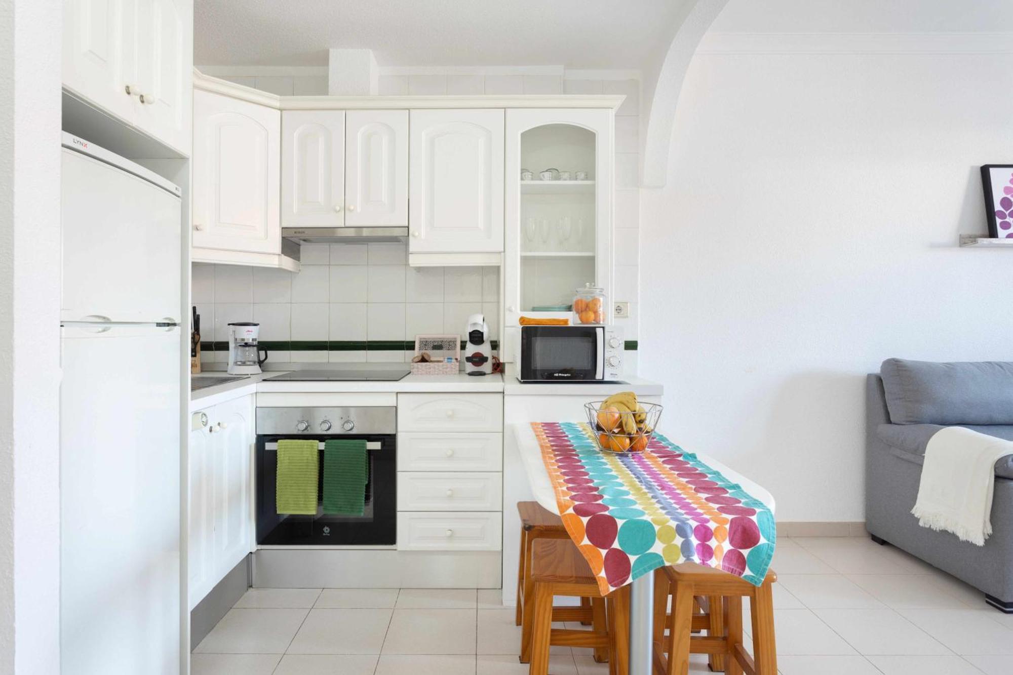 Agradable Piso Con Piscina & Playa Terraza Y Wifi Appartement Costa Del Silencio Buitenkant foto