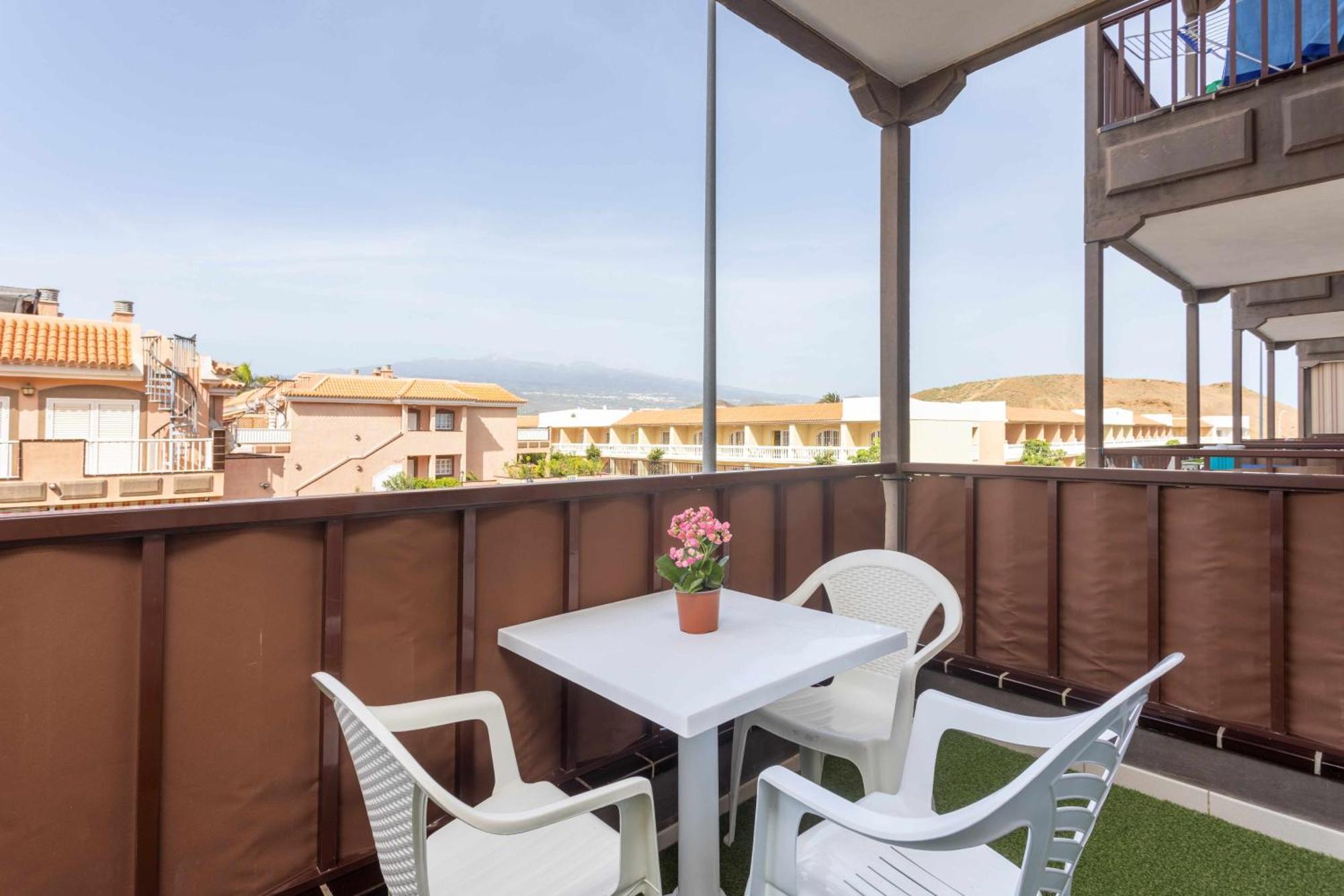 Agradable Piso Con Piscina & Playa Terraza Y Wifi Appartement Costa Del Silencio Buitenkant foto