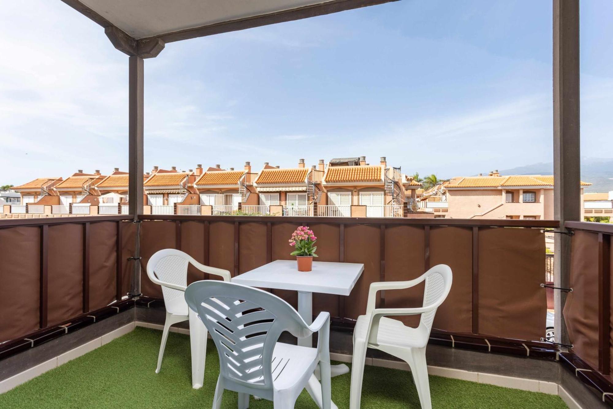 Agradable Piso Con Piscina & Playa Terraza Y Wifi Appartement Costa Del Silencio Buitenkant foto